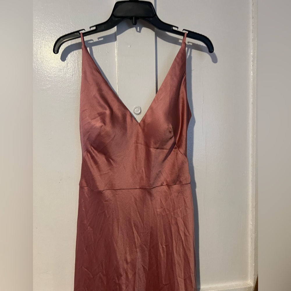 Jenny Yoo Dress, Marla Dress in Rose, Size 8